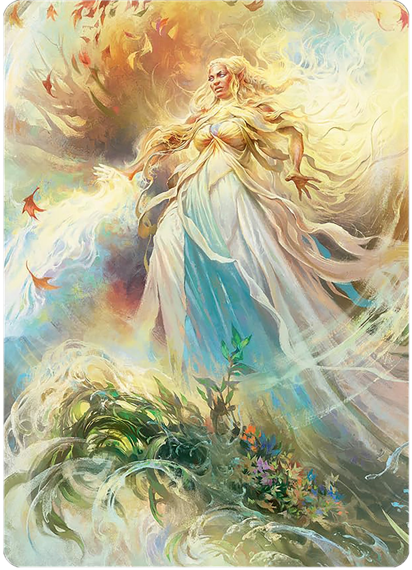 Galadriel Light of Valinor Art Card (8) [ASLTR] - MTG Single