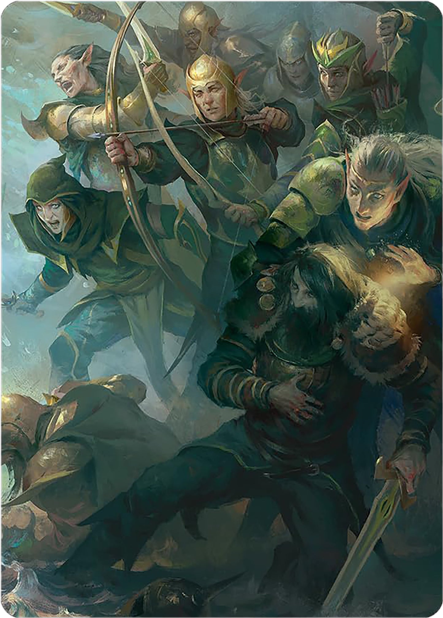 Galadhrim Brigade Art Card (12) [ASLTR] - MTG Single
