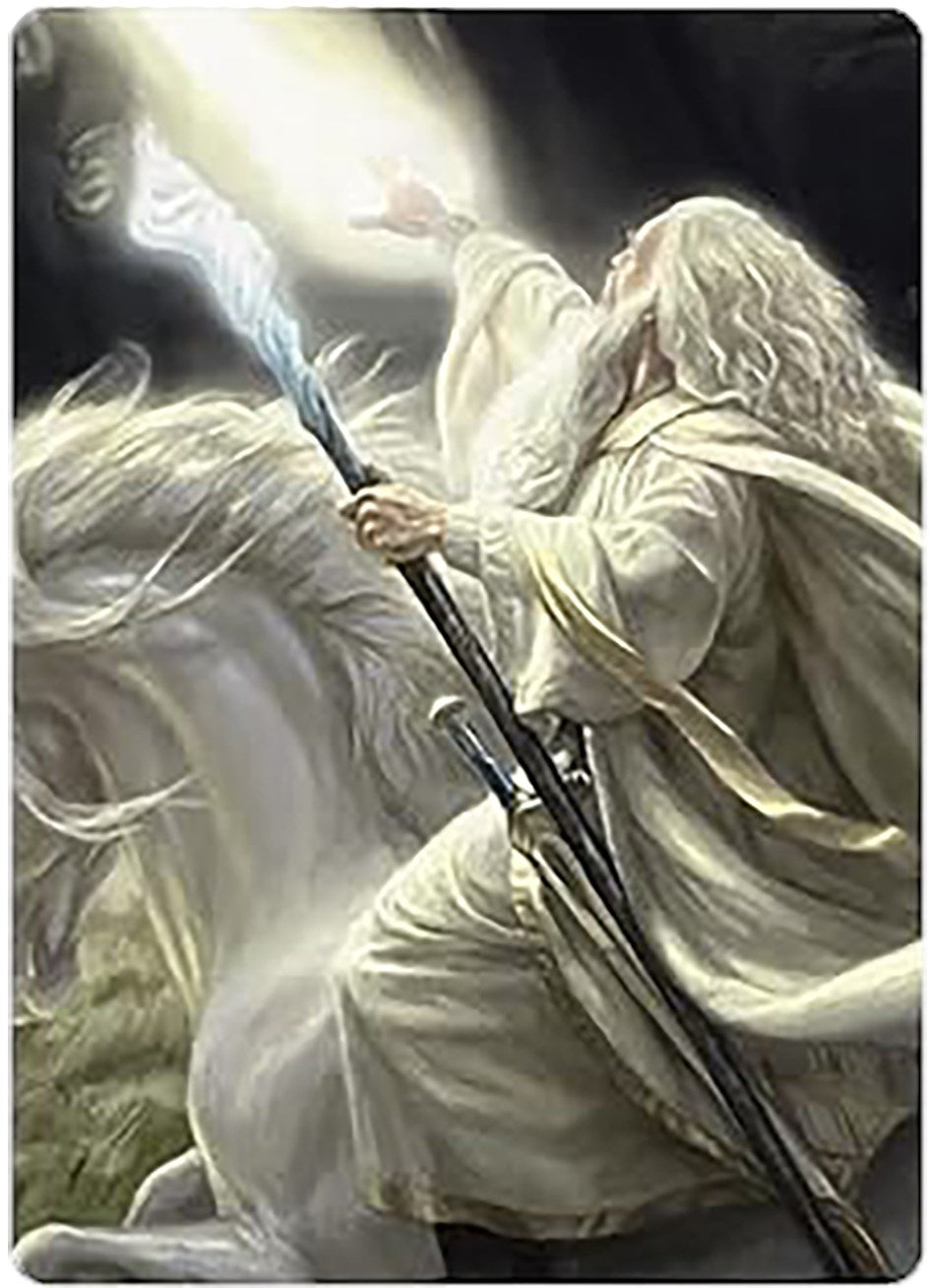 Gandalf of the Secret Fire Art Card (17) [ASLTR] - MTG Single