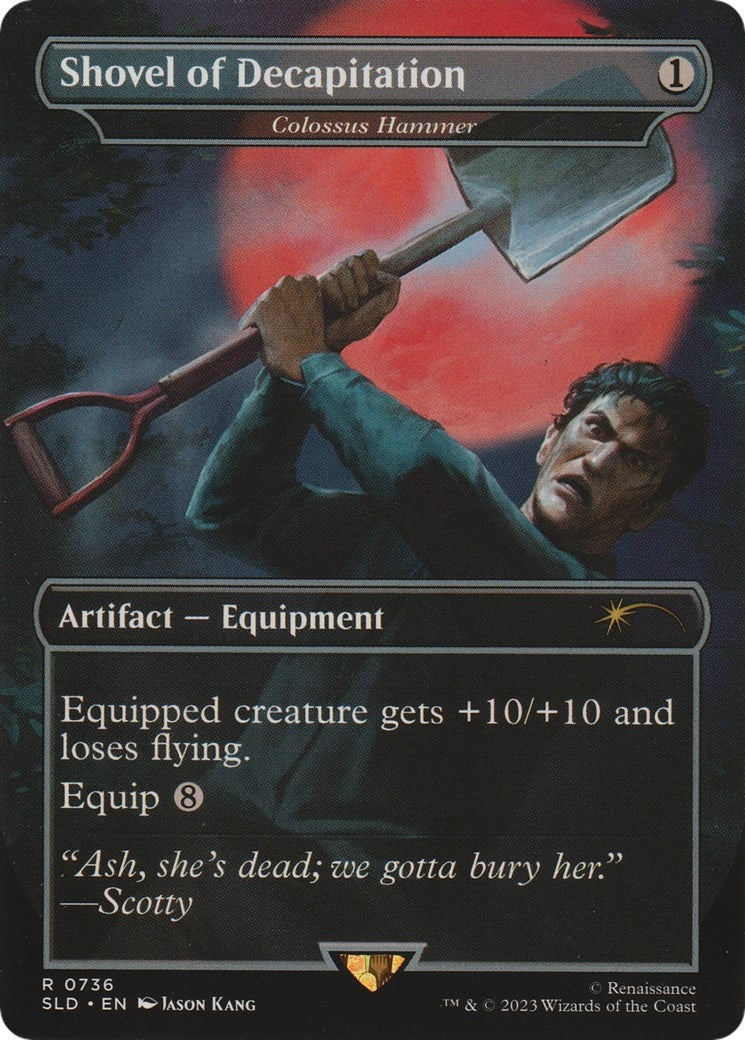 Shovel of Decapitation - Colossus Hammer (736) [SLD] - MTG Single