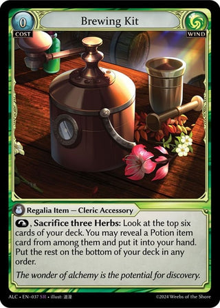Image for Brewing Kit (037) (Alchemical Revolution) - Grand Archive TCG