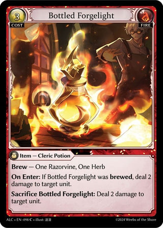 Image for Bottled Forgelight (098) (Alchemical Revolution) - Grand Archive TCG