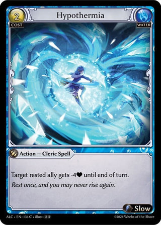 Image for Hypothermia (136) (Alchemical Revolution) - Grand Archive TCG