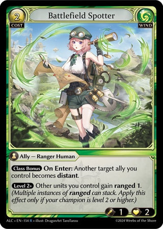 Image for Battlefield Spotter (154) (Alchemical Revolution) - Grand Archive TCG