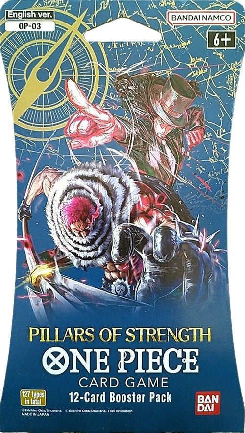 Pillars of Strength - Sleeved Booster Pack (OP03) - One Piece Card Game Sealed