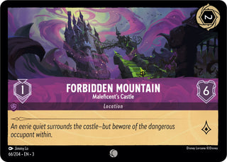 Forbidden Mountain - Maleficent’s Castle (66) (3) - Disney Lorcana Single