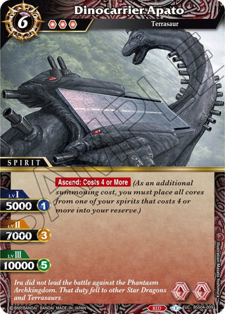 Dinocarrier Apato (4009) [BSS04] - Battle Spirits Saga Single