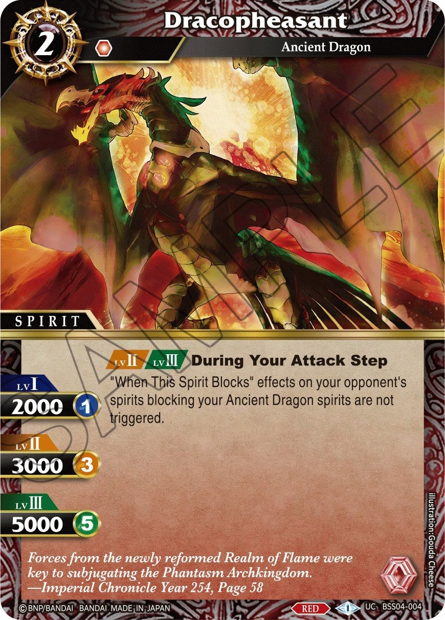 Dracopheasant (4004) [BSS04] - Battle Spirits Saga Single