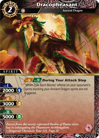 Dracopheasant (4004) [BSS04] - Battle Spirits Saga Single