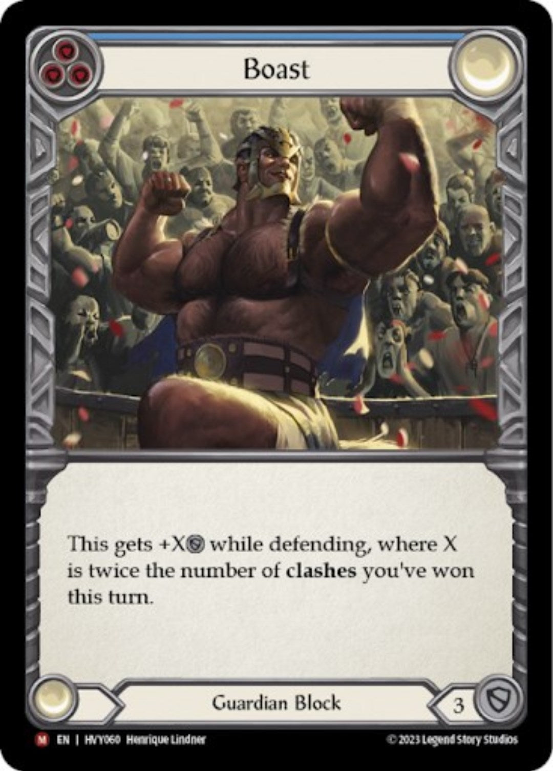 Boast (60) [HVY] - Flesh and Blood TCG Single