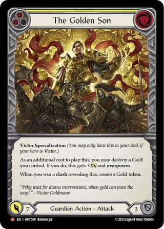 The Golden Son (59) [HVY] - Flesh and Blood TCG Single