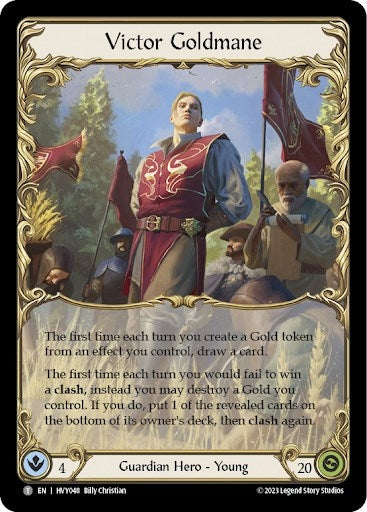 Image for Victor Goldmane // Betsy (HVY048 // HVY046) - Flesh and Blood TCG