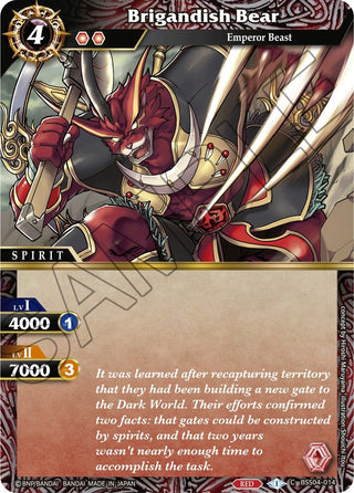 Brigandish Bear (4014) [BSS04] - Battle Spirits Saga Single