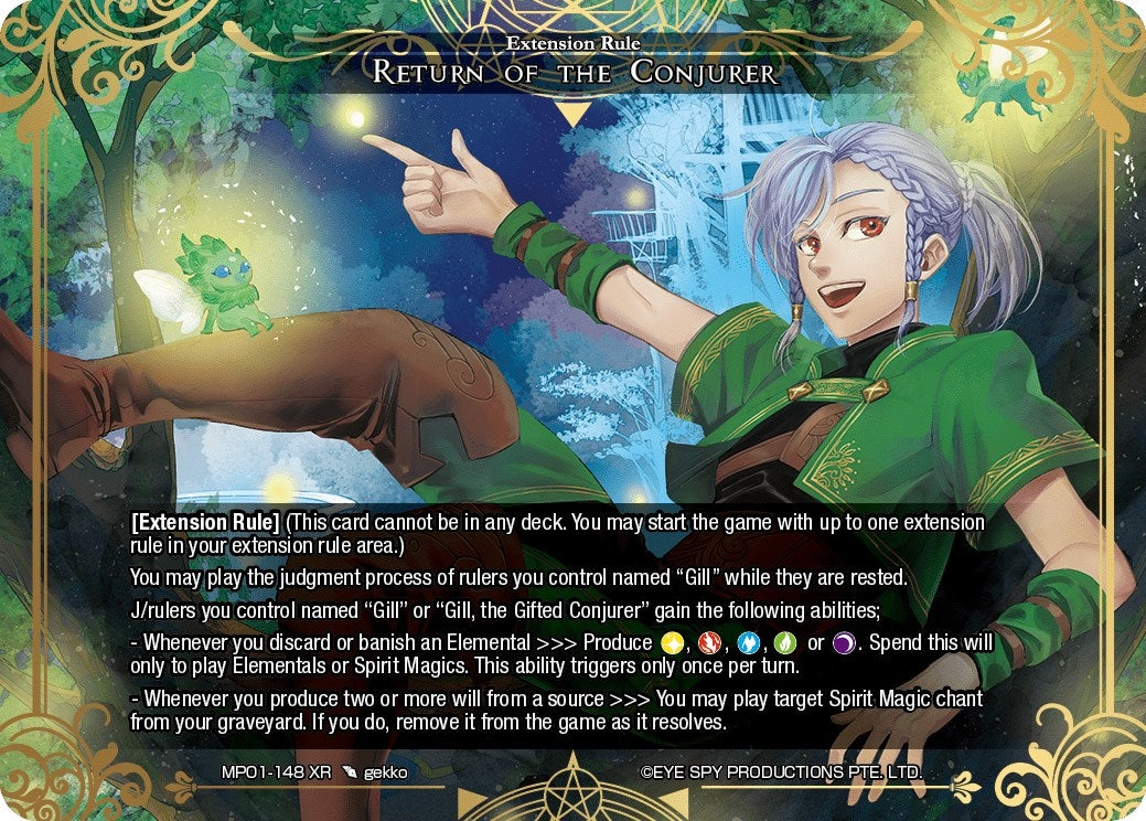 Return of the Conjurer (1148) [MP01] - Force of Will Single