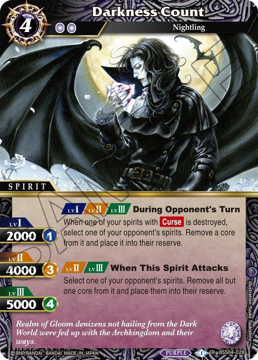 Darkness Count (4028) [BSS04] - Battle Spirits Saga Single
