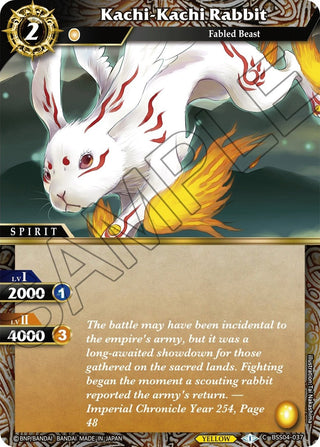Kachi-Kachi Rabbit (4037) [BSS04] - Battle Spirits Saga Single