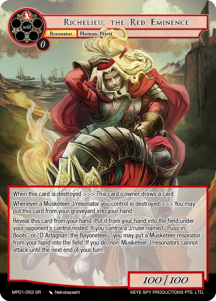 Richelieu the Red Eminence (1053) [MP01] - Force of Will Single