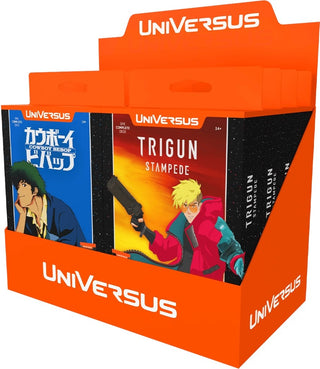 Challenger Series: Cowboy Bebop and Trigun Stampede Deck Display [CBTS] - UniVersus Sealed