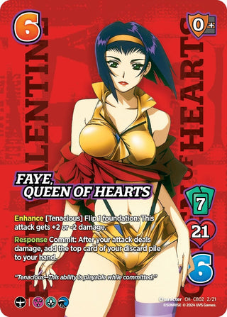 Faye Queen of Hearts (2221) [CBTS] - UniVersus Single