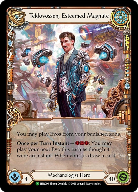 Teklovossen Esteemed Magnate - HER096 (96) [PR] - Flesh and Blood TCG Single