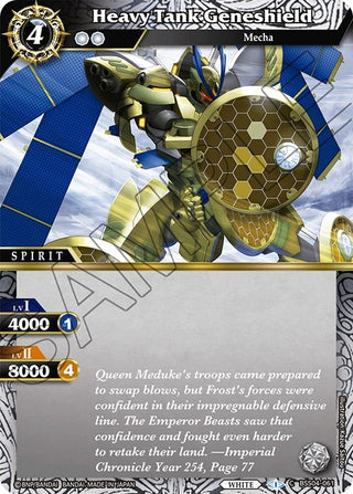 Heavy Tank Geneshield (4061) [BSS04] - Battle Spirits Saga Single