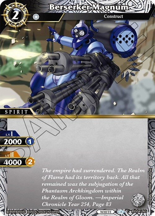 Berserker Magnum (4065) [BSS04] - Battle Spirits Saga Single