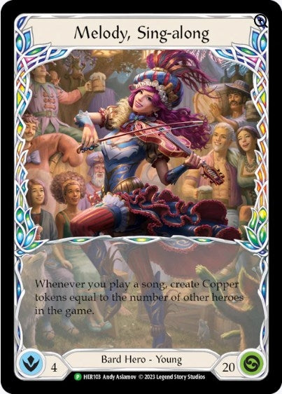 Melody Sing-along (103) [PR] - Flesh and Blood TCG Single