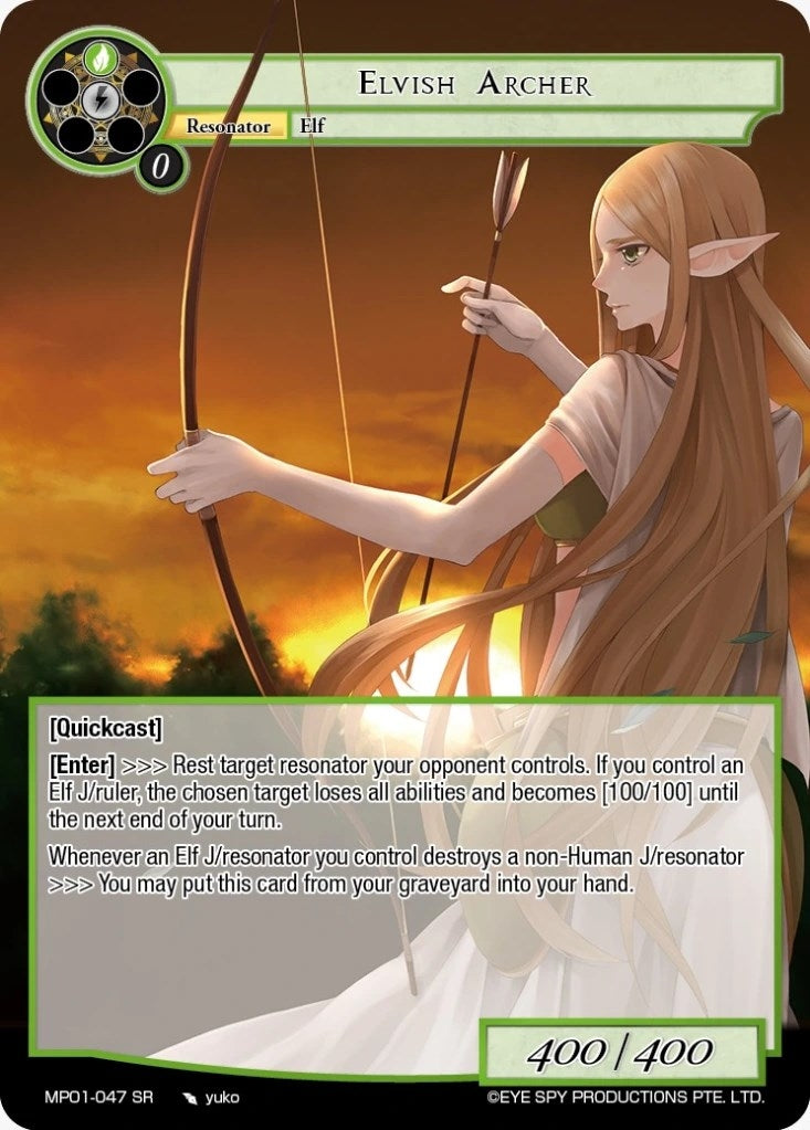 Elvish Archer (1047) [MP01] - Force of Will Single