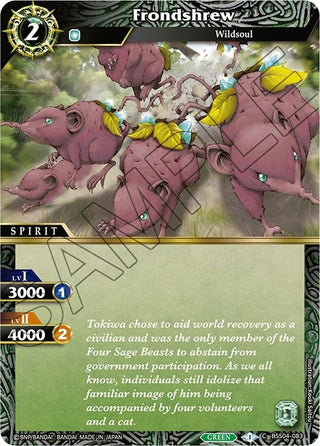 Frondshrew (4083) [BSS04] - Battle Spirits Saga Single