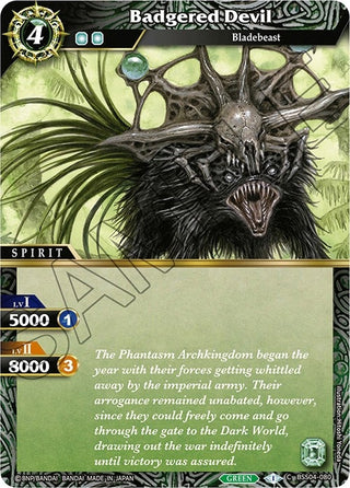 Badgered Devil (4080) [BSS04] - Battle Spirits Saga Single