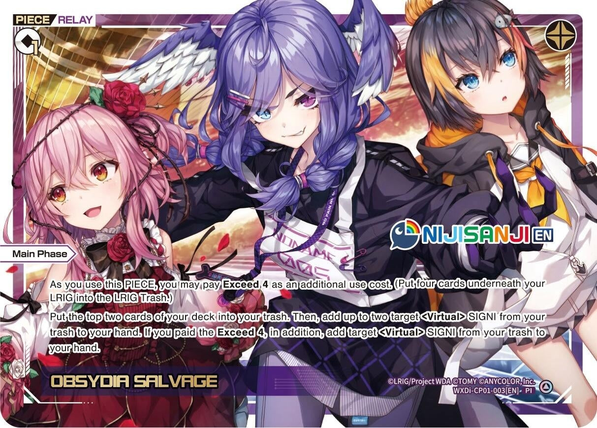 OBSYDIA SALVAGE (1003) [WXDi-CP01] - WIXOSS Single