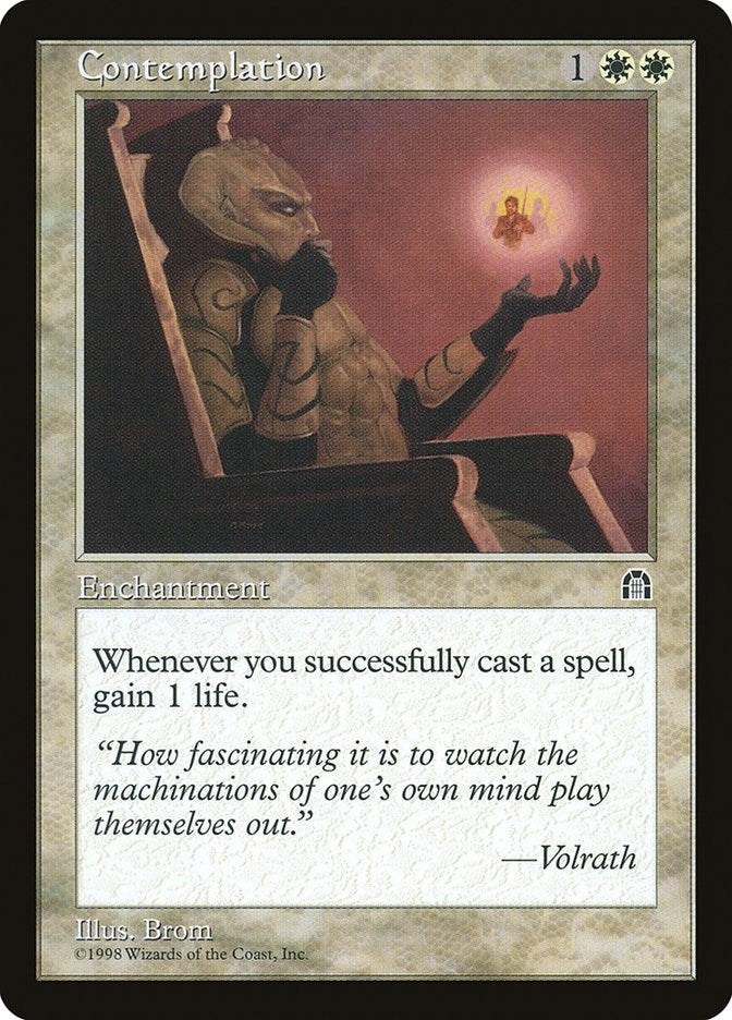 Contemplation [STH] - MTG Single