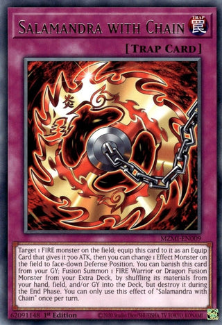 Salamandra with Chain (9) (MZMI) - YuGiOh Single