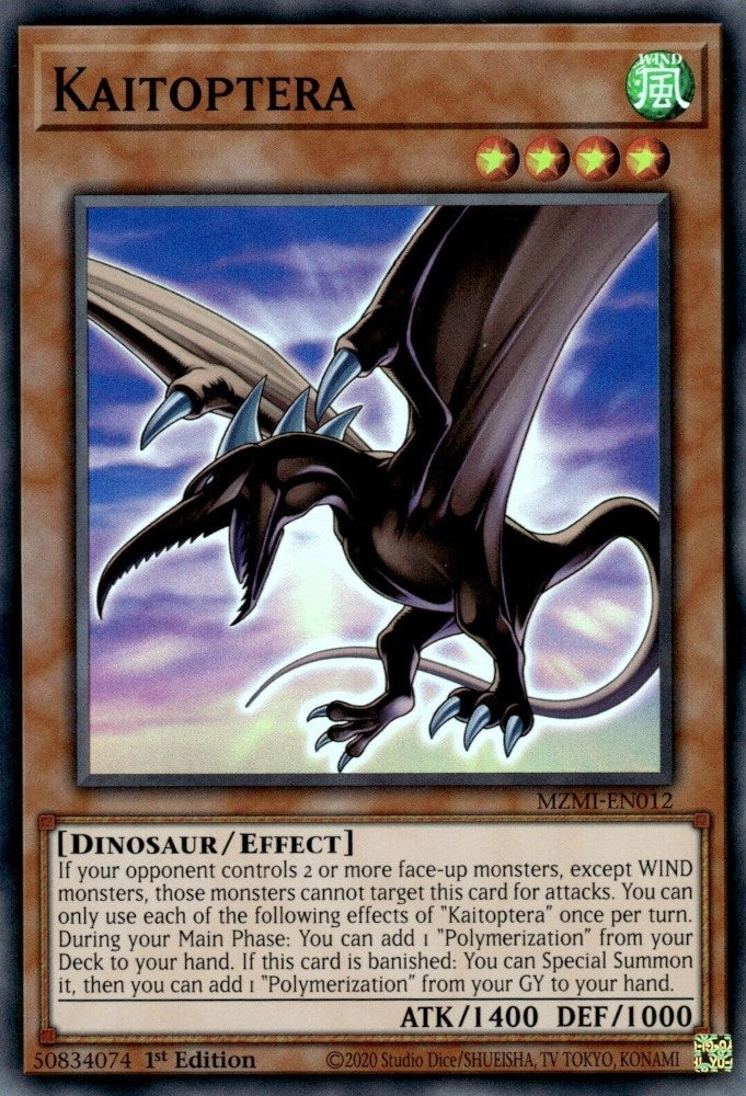 Kaitoptera (12) (MZMI) - YuGiOh Single