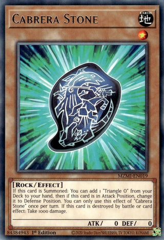 Cabrera Stone (19) (MZMI) - YuGiOh Single