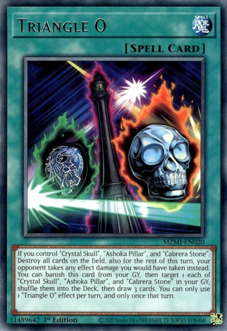 Triangle O (20) (MZMI) - YuGiOh Single