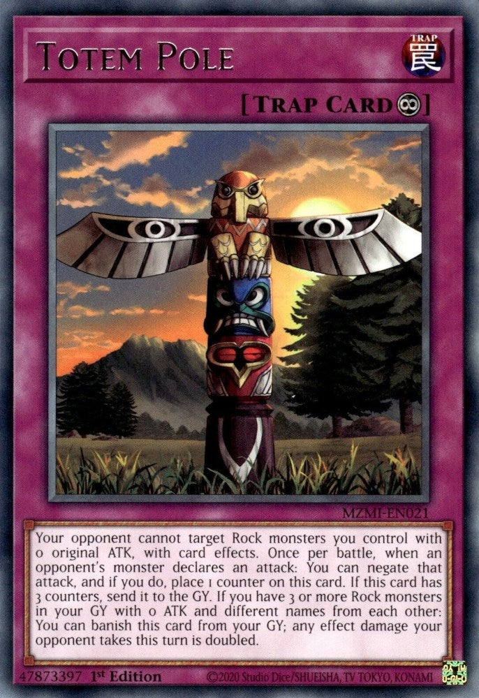 Totem Pole (21) (MZMI) - YuGiOh Single