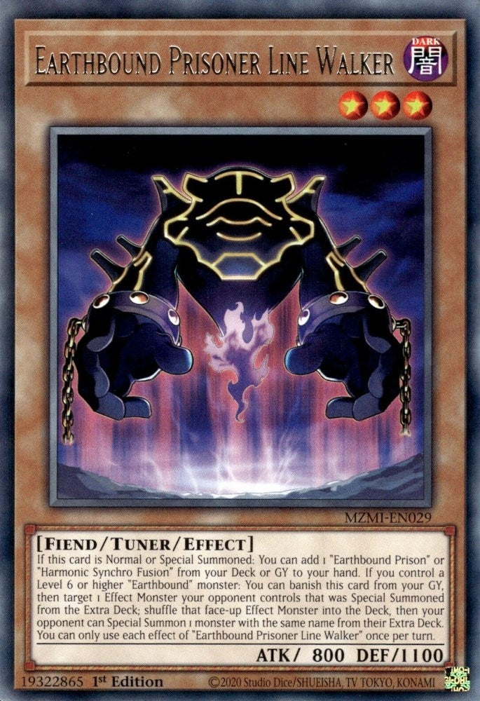 Earthbound Prisoner Line Walker (29) (MZMI) - YuGiOh Single