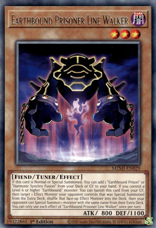 Earthbound Prisoner Line Walker (29) (MZMI) - YuGiOh Single