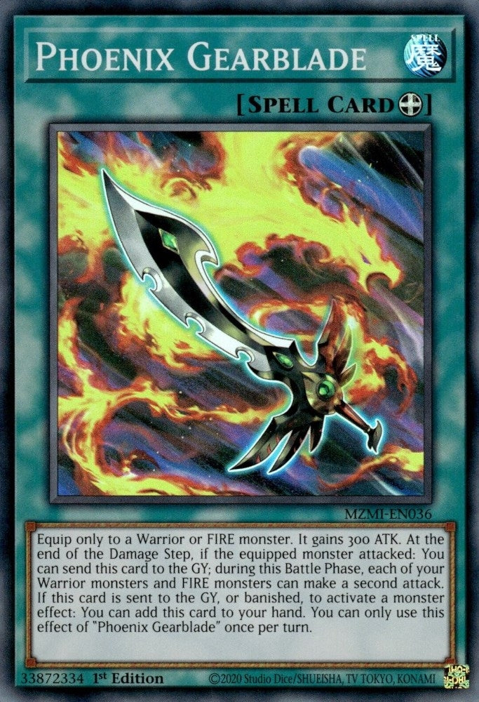 Phoenix Gearblade (36) (MZMI) - YuGiOh Single
