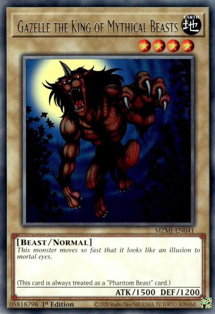 Gazelle the King of Mythical Beasts (41) (MZMI) - YuGiOh Single