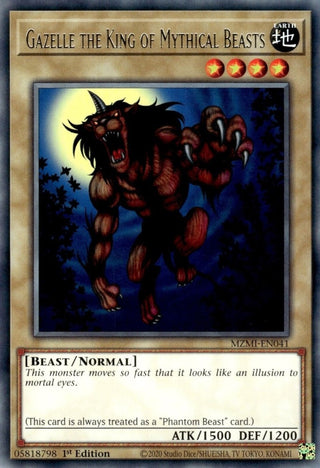 Gazelle the King of Mythical Beasts (41) (MZMI) - YuGiOh Single