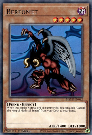 Berfomet (42) (MZMI) - YuGiOh Single