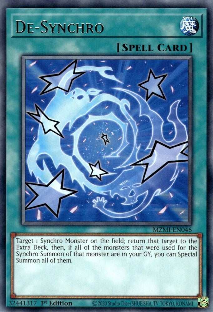 De-Synchro (46) (MZMI) - YuGiOh Single