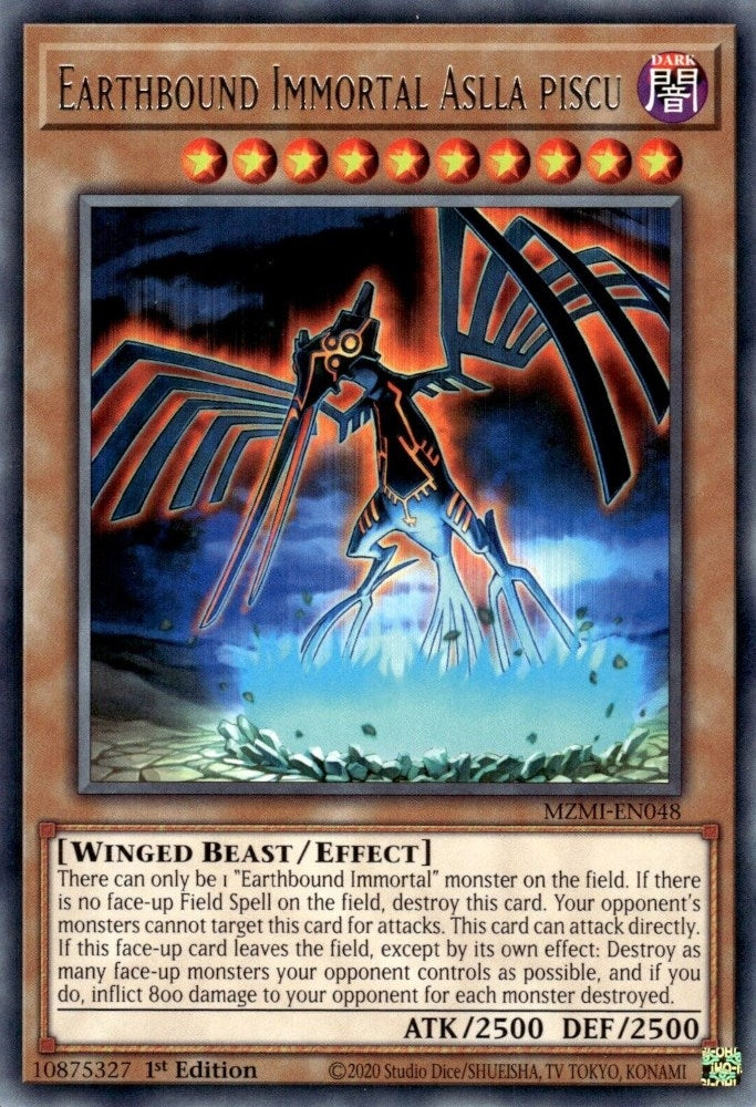 Earthbound Immortal Aslla Piscu (48) (MZMI) - YuGiOh Single