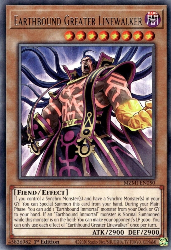 Earthbound Greater Linewalker (50) (MZMI) - YuGiOh Single