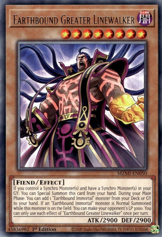 Earthbound Greater Linewalker (50) (MZMI) - YuGiOh Single