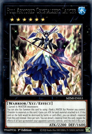 Full Armored Crystalzero Lancer (53) (MZMI) - YuGiOh Single
