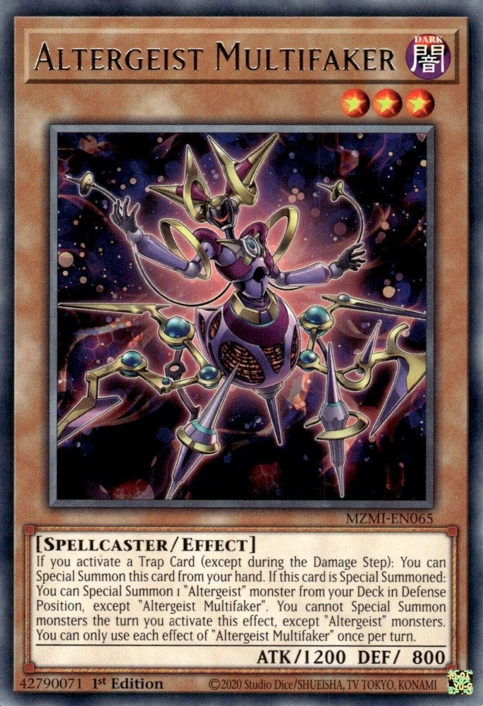 Altergeist Multifaker (65) (MZMI) - YuGiOh Single