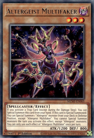 Altergeist Multifaker (65) (MZMI) - YuGiOh Single